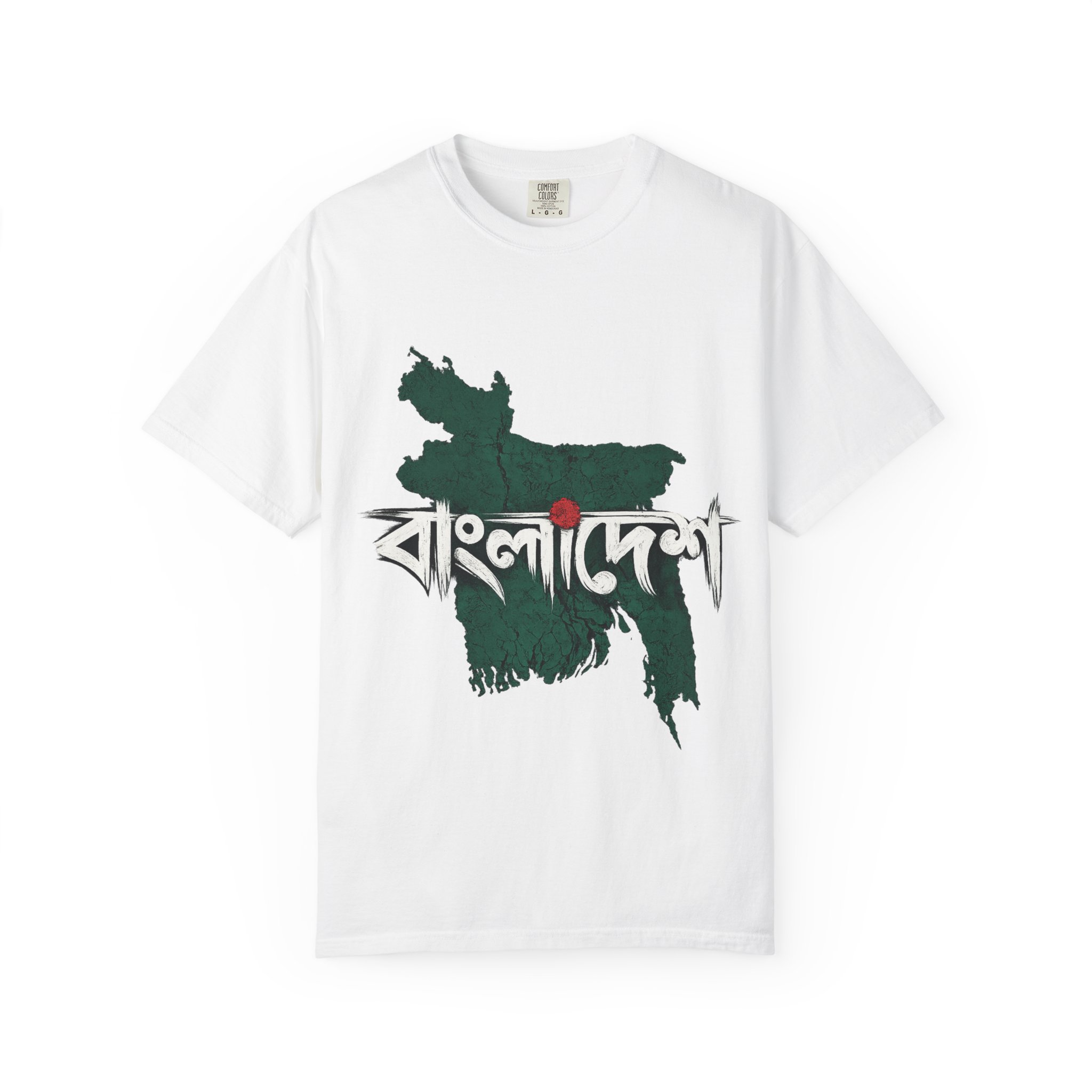 Bangladesh Map T-Shirt - Image 2