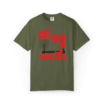 T-shirt — Bengali 'nijer chorkay tel din' with Spinning Wheel Graphic