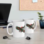 Tropical Parrot Ceramic Mug