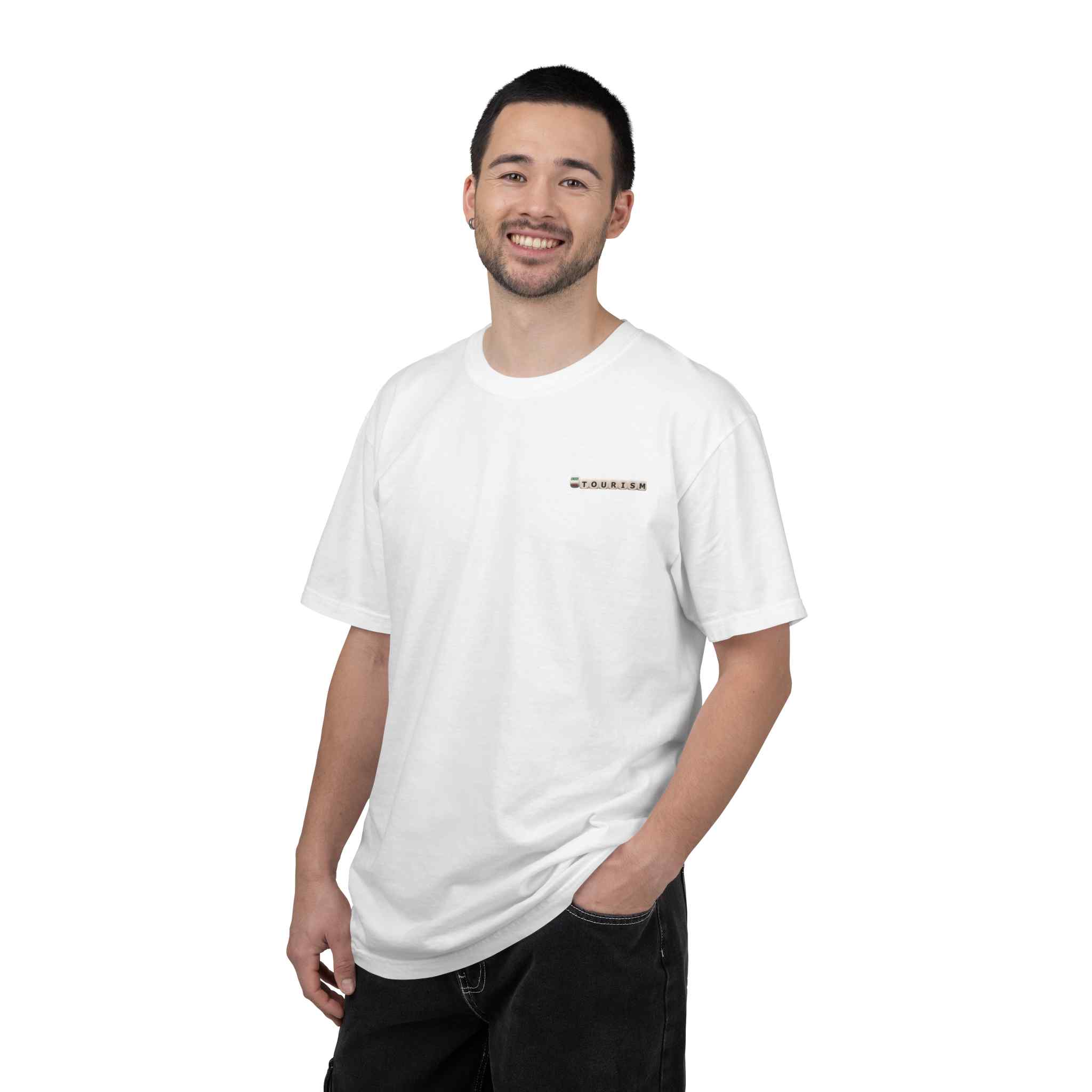 T-Shirt — Bangladeshi Map Fingerprint Graphic Tee