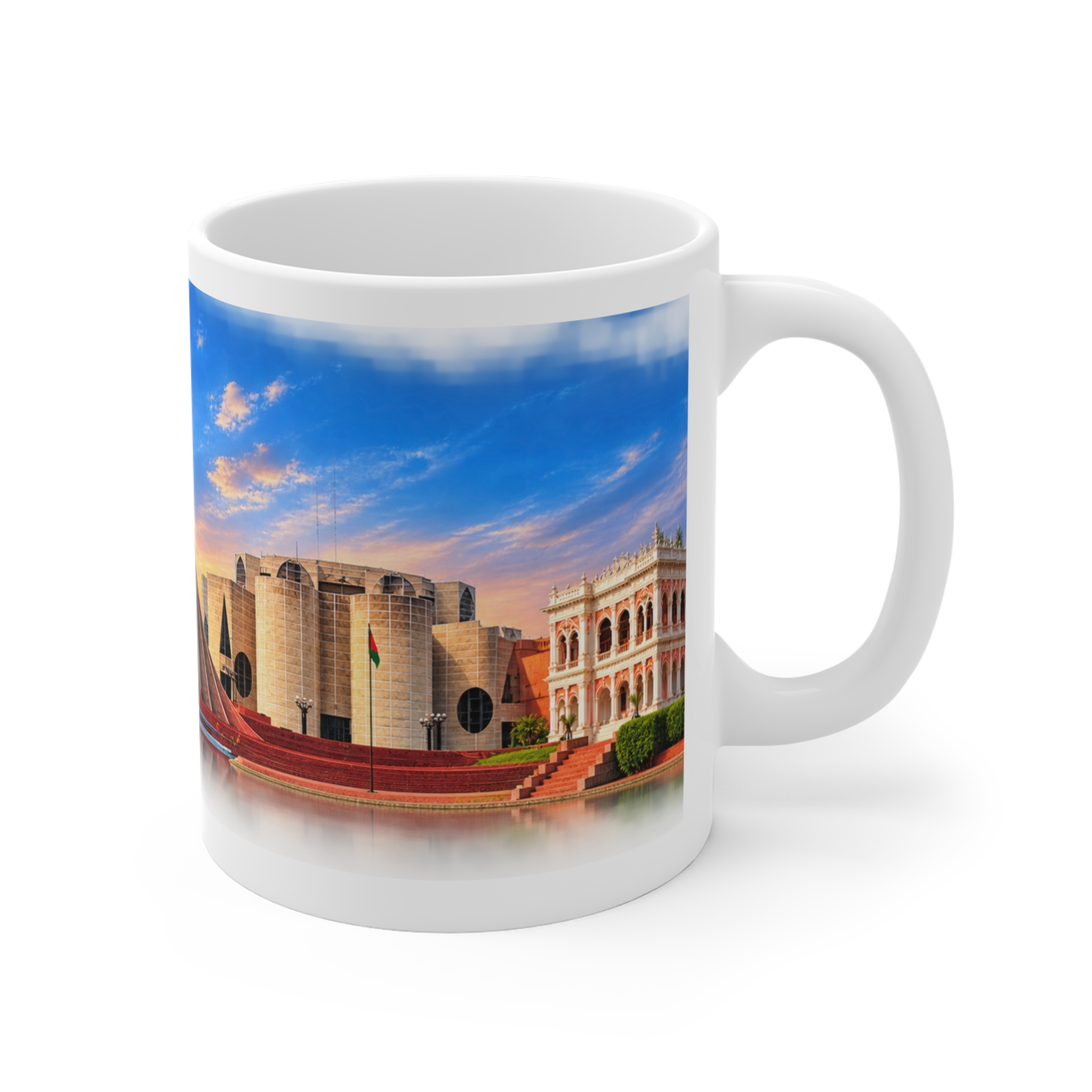 11oz Mug — Bangladesh Landmark Panorama: National Memorial Mug - Image 4